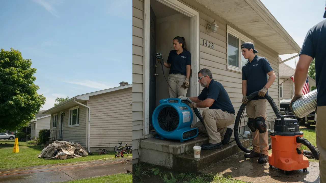 Water Damage Restoration in Bunch, OK near me